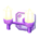 Regal wall lamp's Royal purple variant