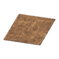 Brown Shaggy Rug NH Icon.png