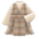 Checkered jumper dress's Beige variant