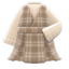 Checkered Jumper Dress (Beige) NH Icon.png