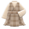 Checkered Jumper Dress (Beige) NH Icon.png