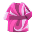 Marble-Print Dress (Pink) NH Icon.png