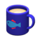 Mug (Blue - Fish) NH Icon.png