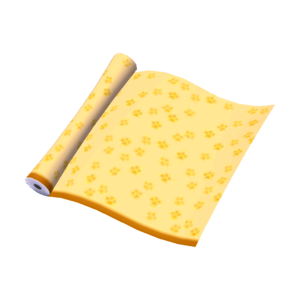 Paw-print wall