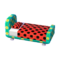 Polka-Dot Bed (Melon Float - Pop Black) NL Model.png