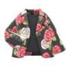 Rose-Print Jacket (Red Roses on Black) NH Icon.png