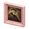 Fancy Frame (Pink - Old Portrait) NH Icon.png