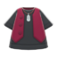 Gilet and Shirt (Red) NH Icon.png