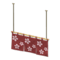 Horizontal Split Curtains (Brown - Cherry Blossoms) NH Icon.png