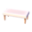 Minimalist table's Ivory variant