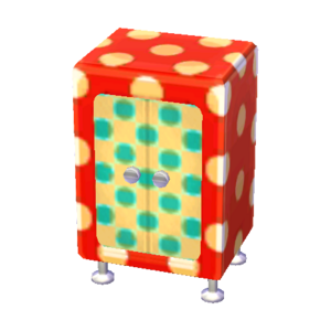 Polka-Dot Closet (Red and White - Melon Float) NL Model.png