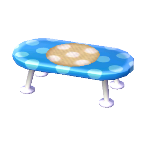 Polka-Dot Low Table (Soda Blue - Caramel Beige) NL Model.png
