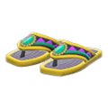 Beaded Sandals (Yellow) NH Storage Icon.png