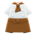 Chef's outfit's Brown variant