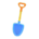 Colorful shovel's Blue variant