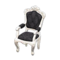 Elegant Chair (White - Damascus-Pattern Black) NH Icon.png