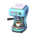 Espresso machine's Sky blue variant