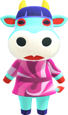 Artwork of Naomi the Cow