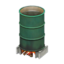 Oil-Barrel Bathtub (Green)