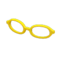 Oval Glasses (Mustard) NH Storage Icon.png