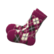 Argyle crew socks's Red variant