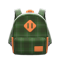 Checkered Backpack (Green) NH Icon.png