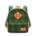 Checkered backpack's Green variant