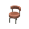 Cool Chair (Silver - Brown) NH Icon.png