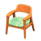 Nordic Chair (Natural Wood - Leaves) NH Icon.png