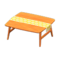 Nordic Table (Natural Wood - Little Flowers) NH Icon.png