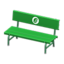 plastic bench