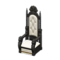 Throne (Black - White) NH Icon.png
