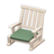 Artful Chair (White - Deep Green) NH Icon.png