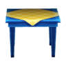 blue table