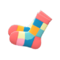 Color-Blocked Socks (Pink) NH Icon.png