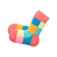 Color-Blocked Socks
