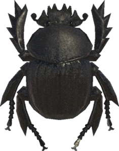 In-game image of dung beetle