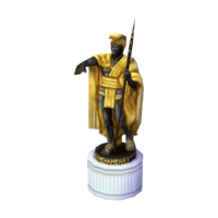 Great statue (fake)