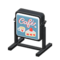 Standing Electric Sign (Black - Cake) NH Icon.png