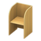 Study Carrel (Light Brown - None) NH Icon.png