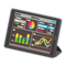 Tablet Device (Black - Graph Data) NH Icon.png