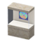 Wide Display Stand (Gray - Abstract Painting) NH Icon.png