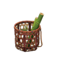 Bamboo Basket (Smoke-Cured Bamboo) NH Icon.png