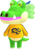 Artwork of Drago the Alligator