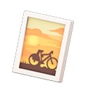 Framed Photo (White - Sunset Photo) NH Icon.png