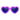 heart shades (Purple)
