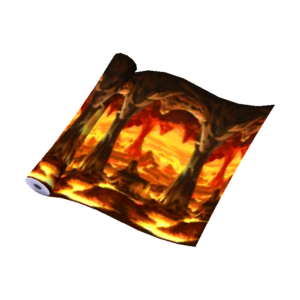 Magma-cavern wall