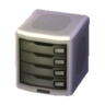 Plastic file box