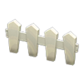 Simple Wooden Fence (White) NH Icon.png