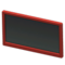 Wall-Mounted TV (50 in.) (Red) NH Icon.png